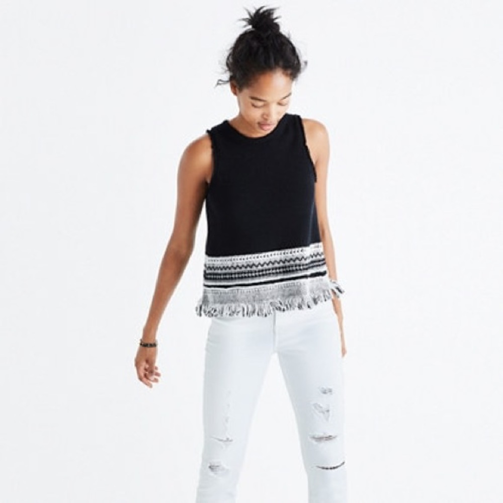 Madewell Villa Grove Sweater Tank